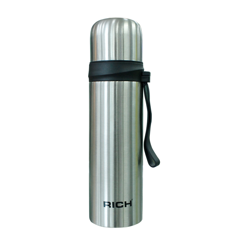 RICH Stainless Steel Flask with Pouch 750 ml
