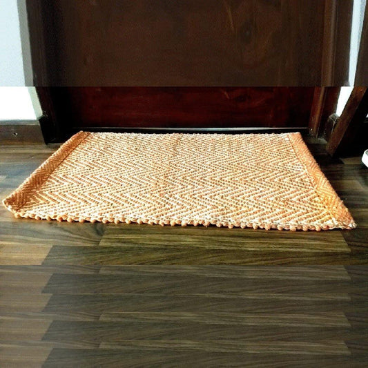 Door mat Handwoven Strongest Natural Jute Easy Clean Washable ECO-Friendly - Bamagate