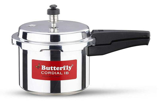 Butterfly Induction Base Aluminium Pressure Cooker - bamagate-com