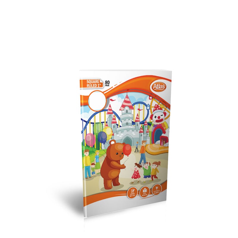 ATLAS Square Ruled 1" Book