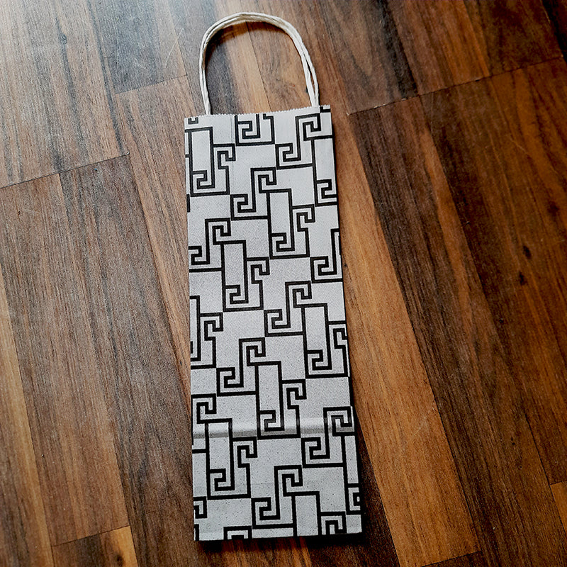 Kraft bottle paper bag