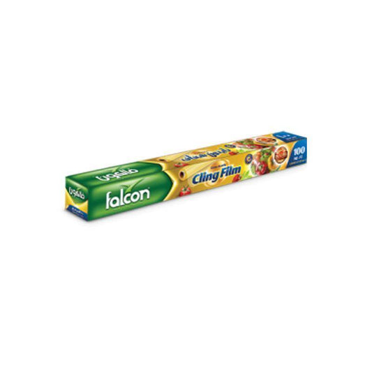Falcons Cling Film 12 Inch in long box packaging, perfect for sealing freshness in food. Find cling film price in Sri Lanka on Bamagate.com.