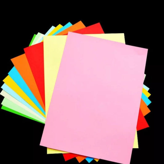 colour A4 paper assorted