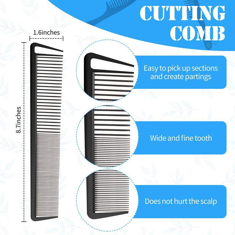 Carbon Fiber Cutting Comb Salon Hairdressing Hair Care - Bamagate