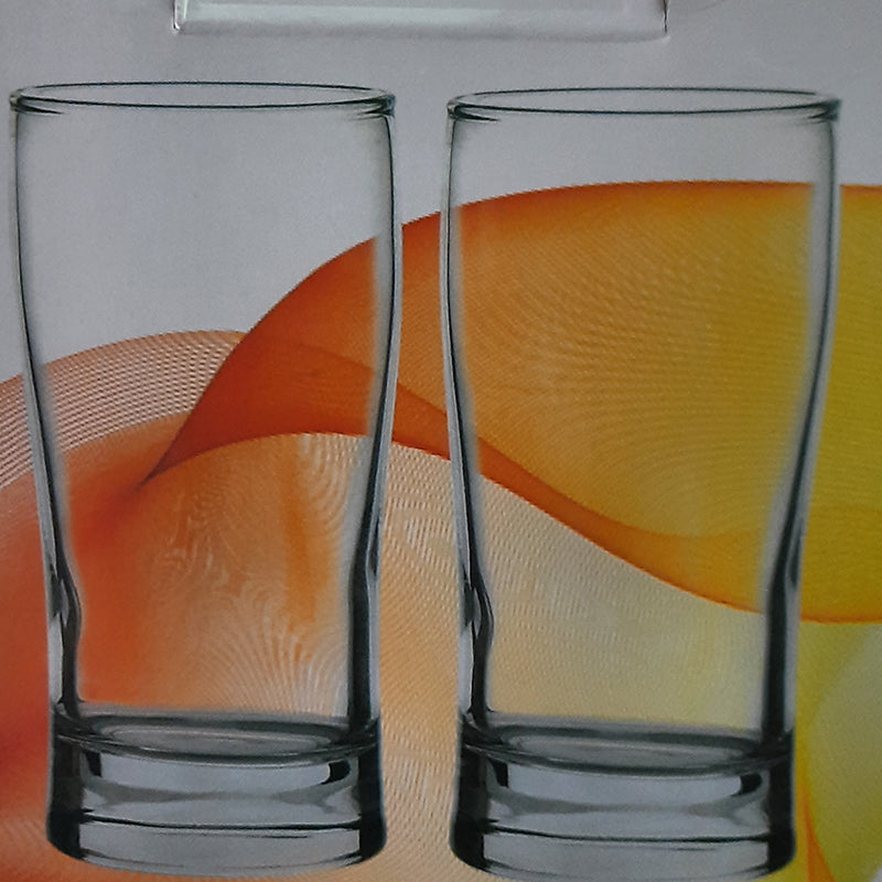 Clear Drinking Glasses 6 PCS 220 ml