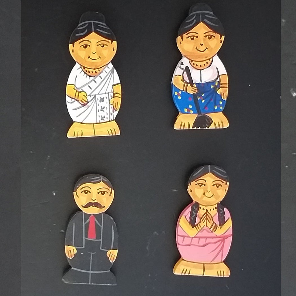 Traditional Face Refrigerator Magnets, Perfect Fridge Magnets for House Office Use - bamagate-com
