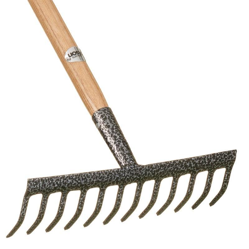 10 Teeth Garden Steel Rake Cleaning Tool Home - Bamagate