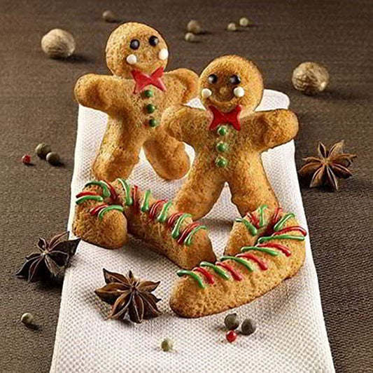 ginger breadman silicone chocolate mold