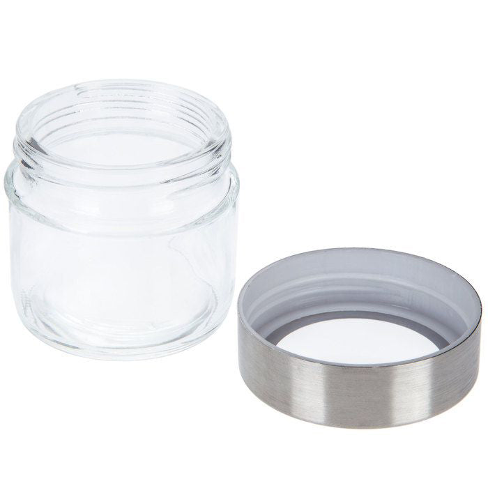 Glass Bottle with Stainless Steel Lid