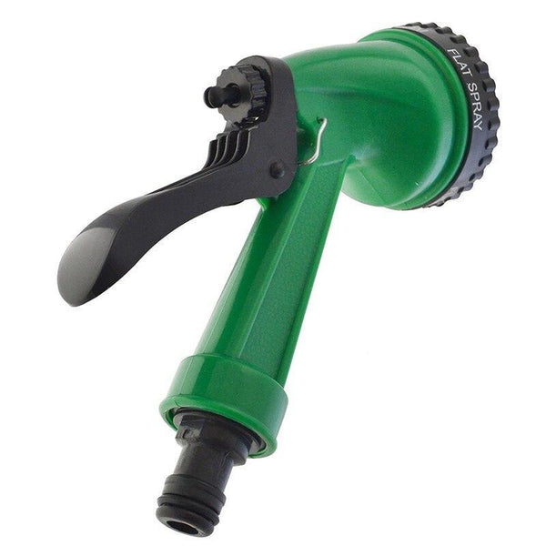 4 Way Patterns Heavy Garden Hose Sprayer Gun Nozzle Adjustable Sprinkler Head - Bamagate