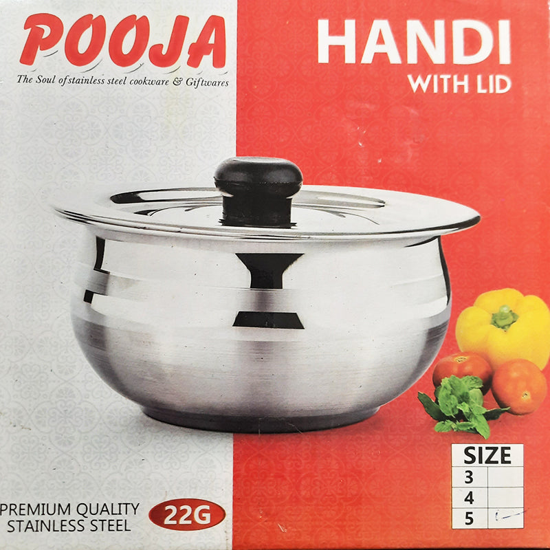 22 CM Stainless Steel Cooking Pot