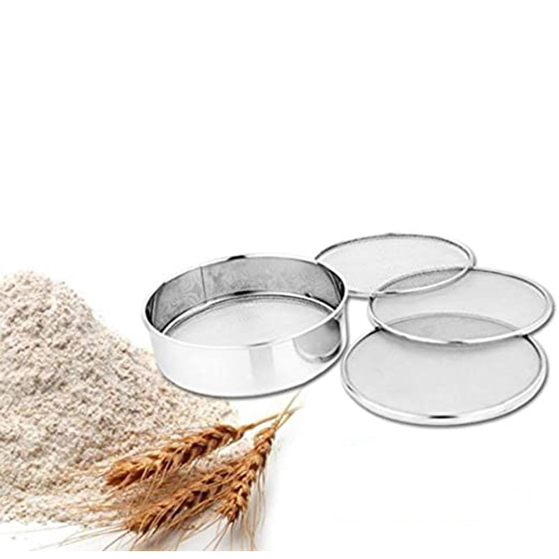Interchangeable Stainless Steel Sieve 3 in 1