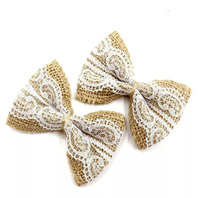 jute lace ribbon roll