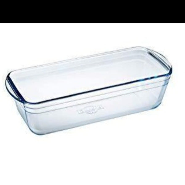 Glass Loaf Pan 11 x 4.75 Inches (28 Centimeter) - bamagate-com