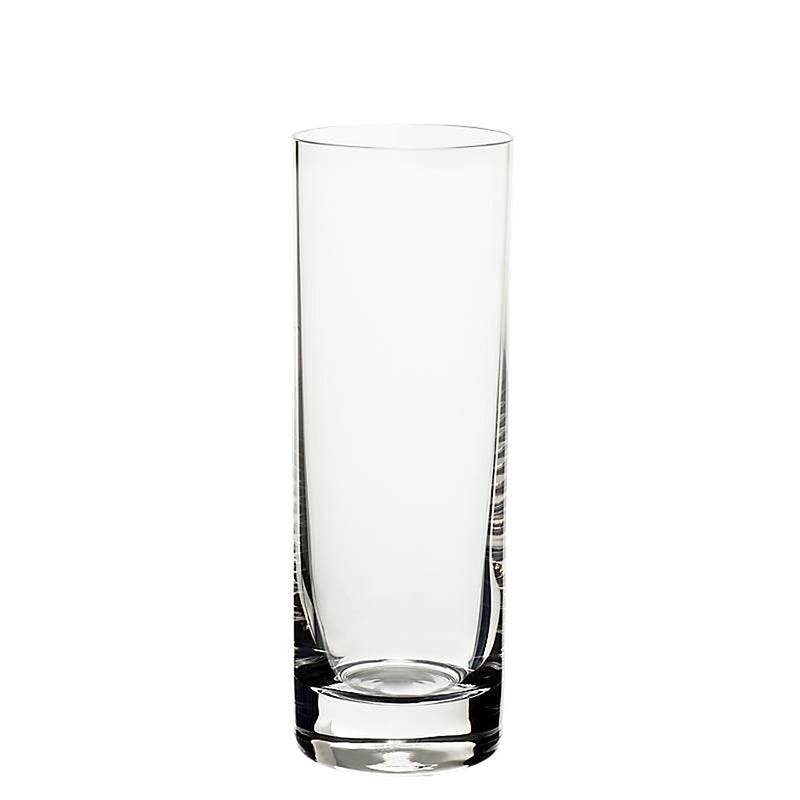 330ml long water glass with sleek cylindrical design, part of a 6-piece drinkware set for home and dining use in Sri Lanka.