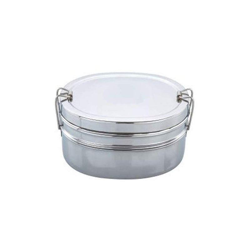 Stainless Steel Lunch Box Double Deck