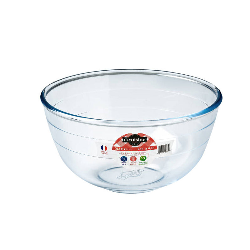 O'cuisine Mixing Borosilicate Glass Bowl 3 L