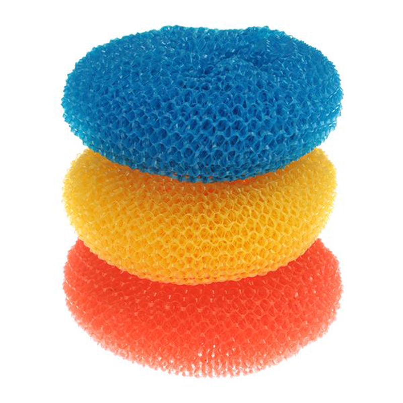 nylon round mesh scourers