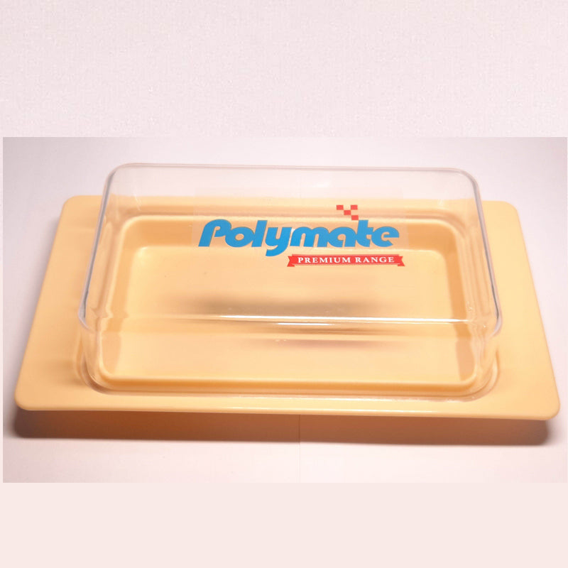 Plastic Butter Dish 19 cm x 10 cm