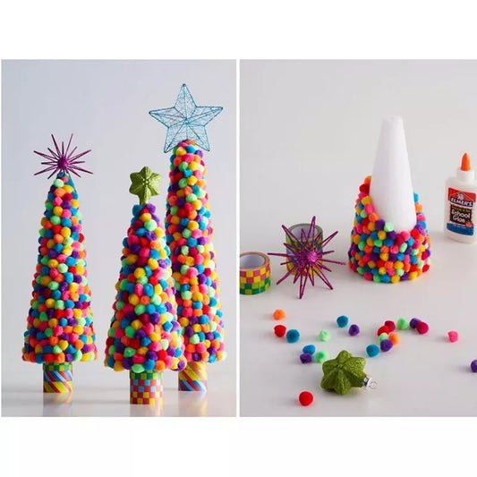 pom poms soft fluffy balls