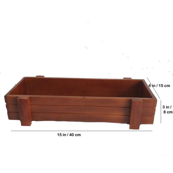 HOME Kitchen Drawer Organizer Storage Box Made of Wood - Bamagate