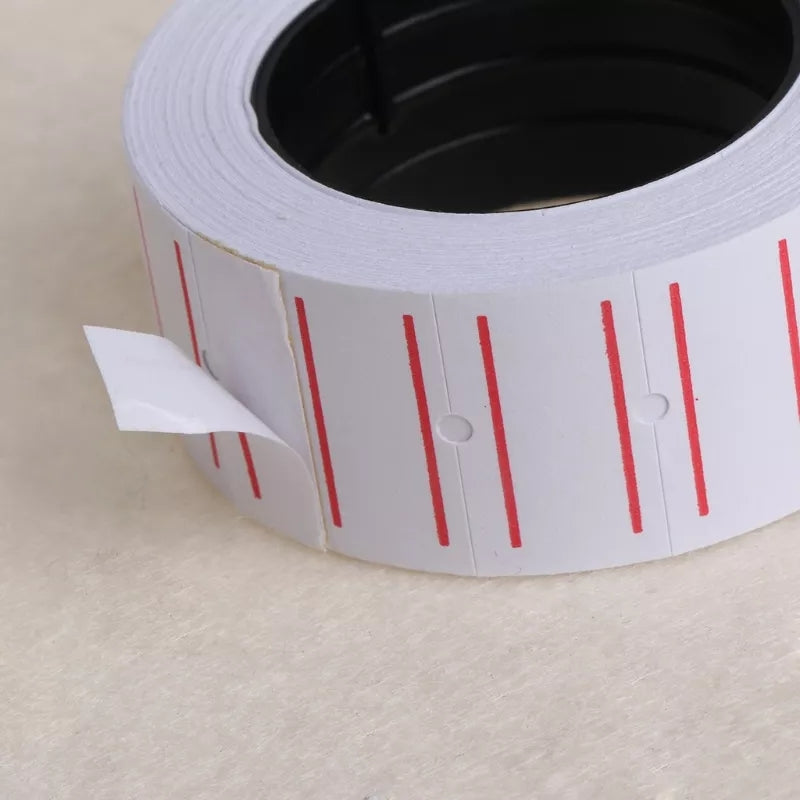 price label tag mark rolls
