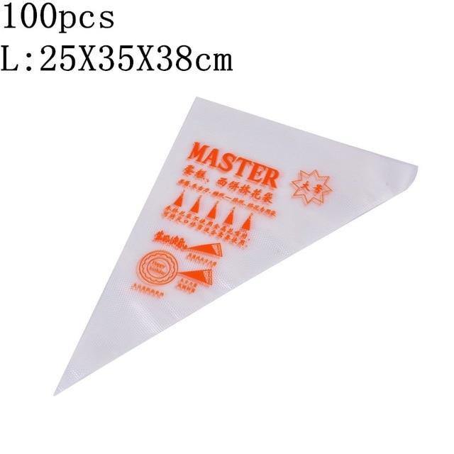 Disposable Piping Bags 100PCs