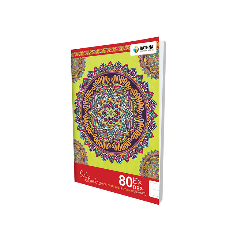 Rathna Exercise Book Single Ruled 80PGS - Bamagate.com