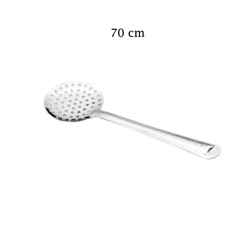 Slotted Oil Spoon Stainless Steel