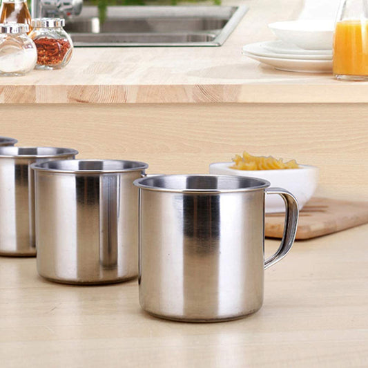 stainless steel drinking mug