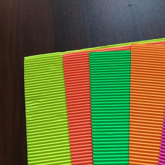 10 Pcs/lot A4 Thick Multicolor Strip Foam Paper For DIY Handcraft - Bamagate