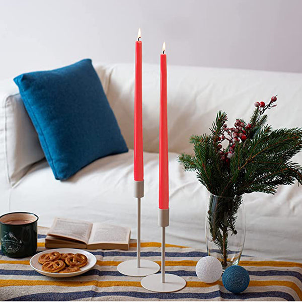 Red Taper Candle 10