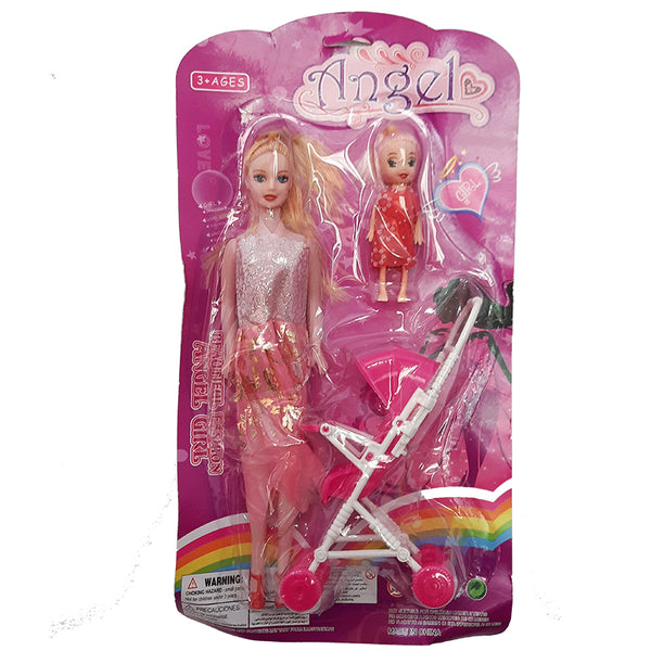 Fashion Kids Dolls Trolly Play Toy