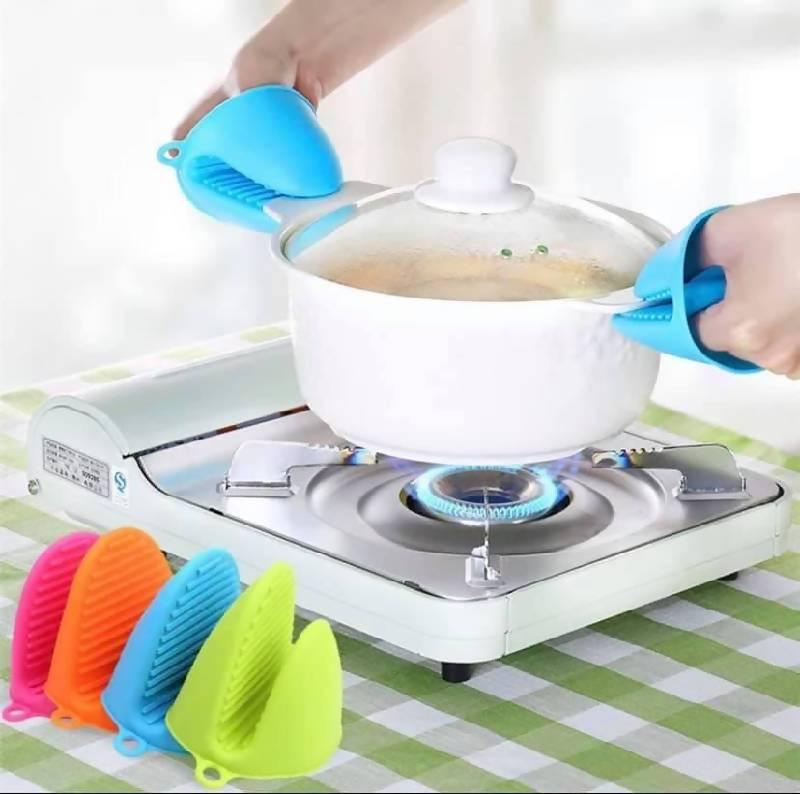 Pair Mini Oven Gloves Silicone kitchen gadget