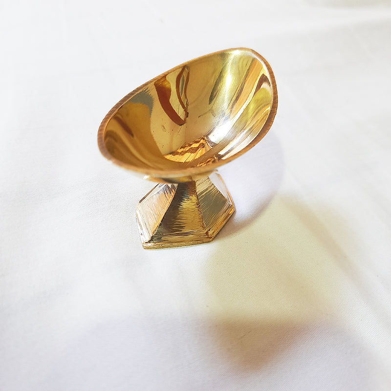 Brass Vibhuti Madal Small 