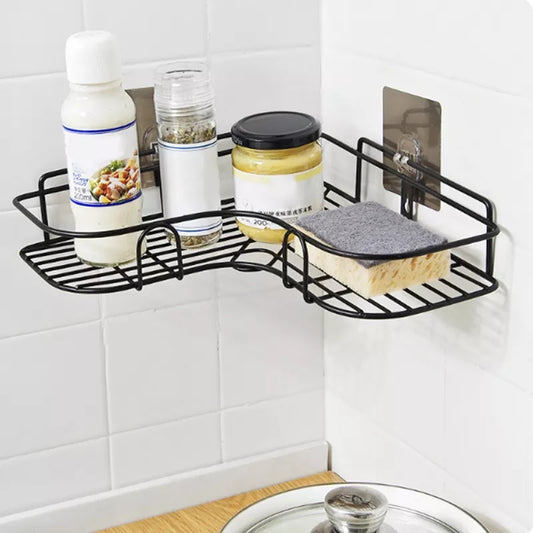 wall corner rack bathroom