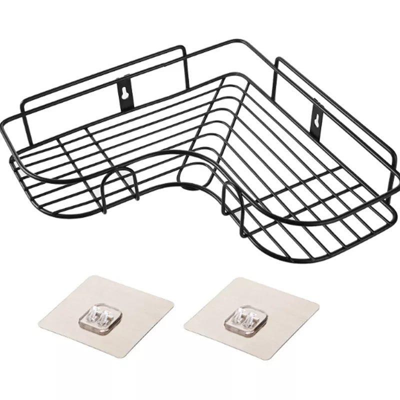 wall corner rack bathroom