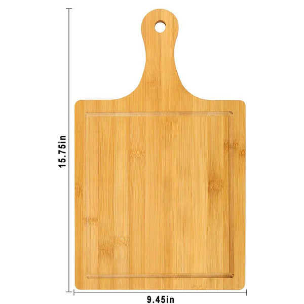 wooden pizza plate