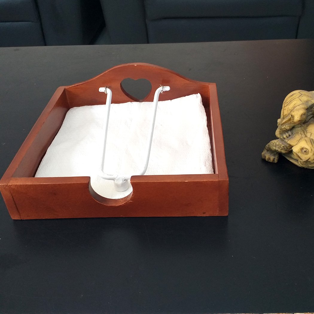 Wooden Paper Serviette Holder