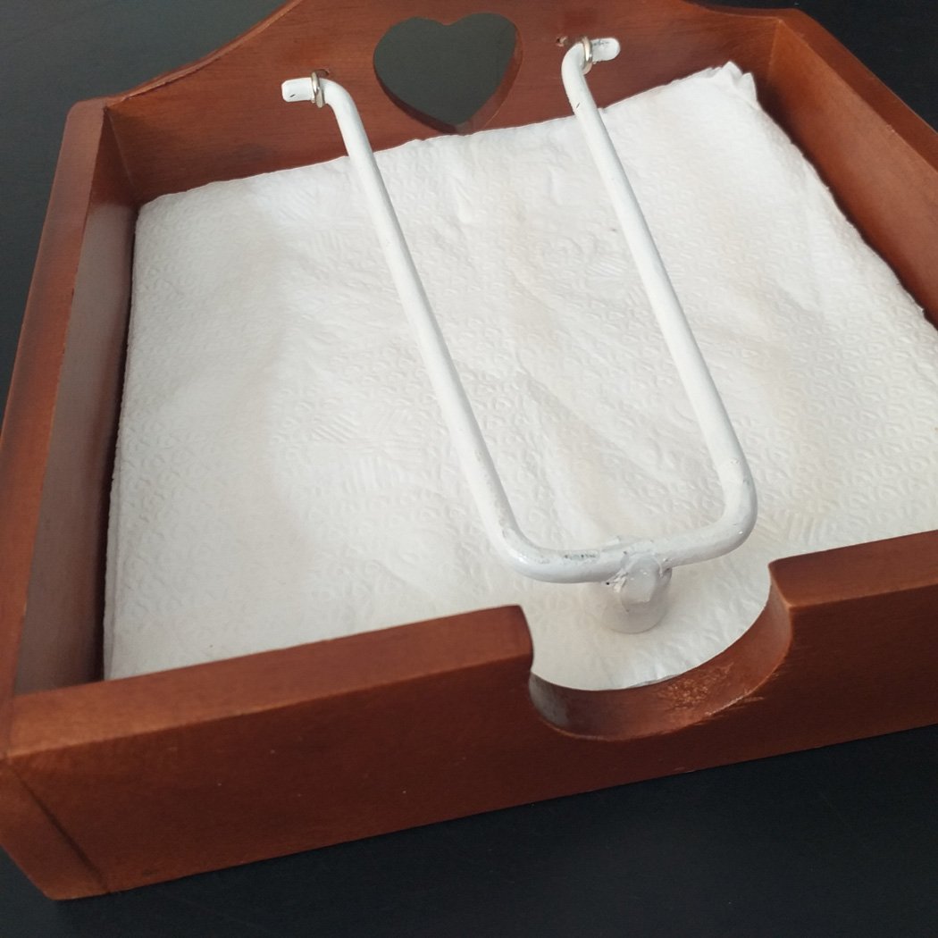 Wooden Paper Serviette Holder